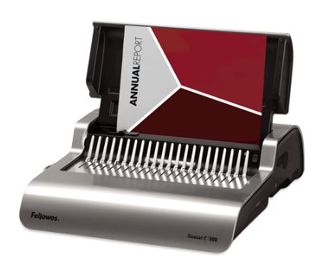 מכשיר כריכה ספירלי חשמלית Fellowes Quasar E 500