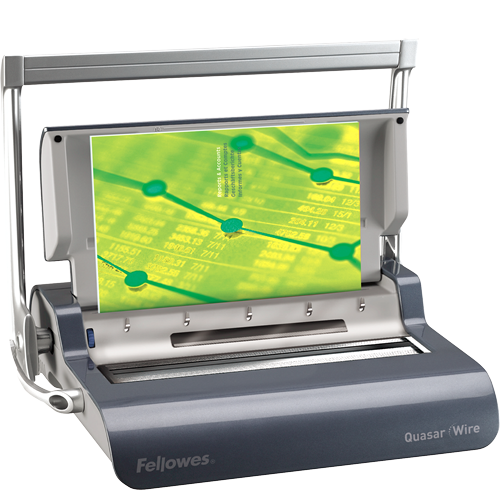 מכשיר כריכה בספירלה מתכת Fellowes Quasar Wire Binding