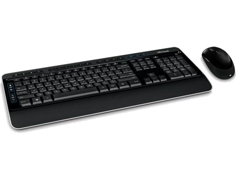 Microsoft מקלדת ועכבר Wireless Desktop 3050