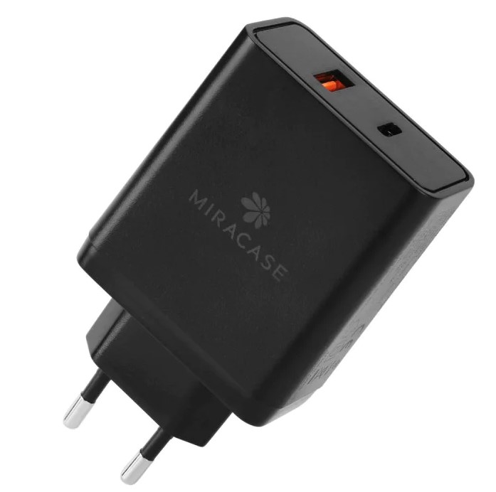 מטען קיר מהיר Miracase 65W 3A USB + 2 USB C מהיר במיוחד
