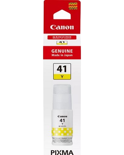 בקבוק דיו קנון צהוב CANON GI-41Y