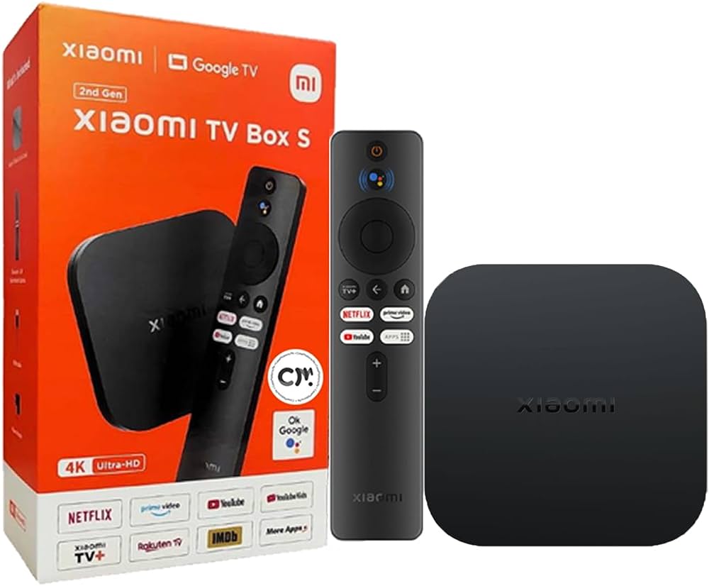 סטרימר Xiaomi TV Box S 2nd Gen 4K Ultra HD