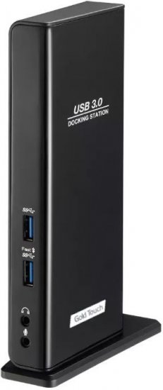 תחנת עגינה אוניברסלית Gold Touch USB 3.0 2xHDMI UDS-2H