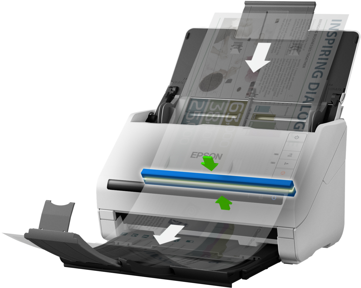 סורק שולחני אישי EPSON WorkForce DS-530II