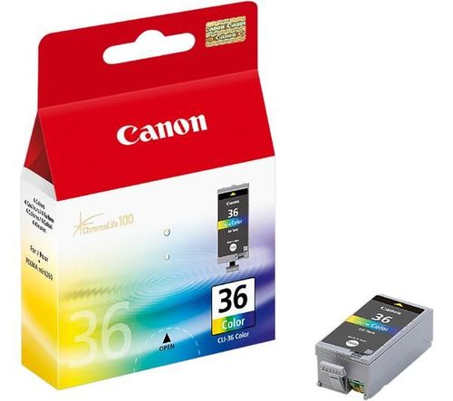 ראש דיו צבעוני Canon CLI 36 קנון מקורי