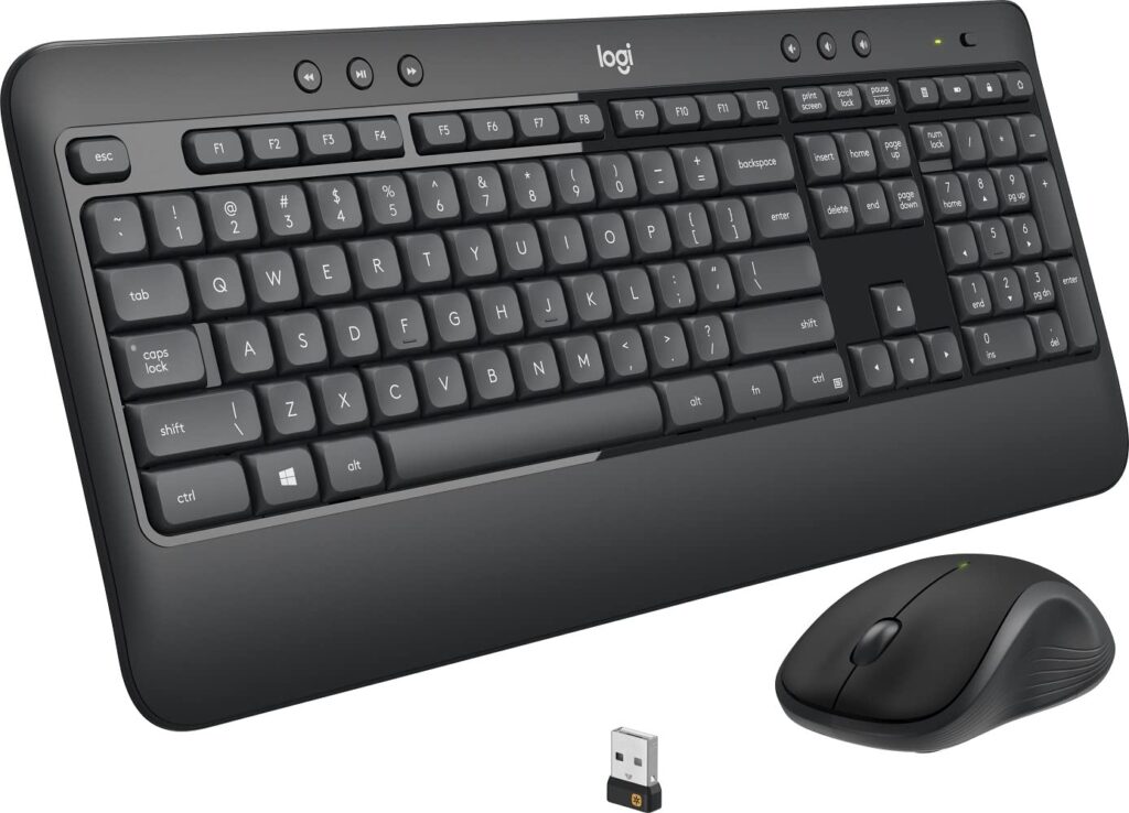 סט מקלדת ועכבר אלחוטי MK540 Logitech