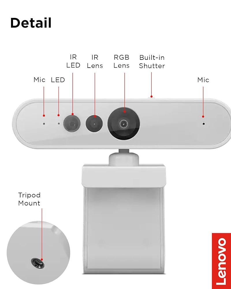 מצלמת רשת Lenovo 510 FHD Webcam