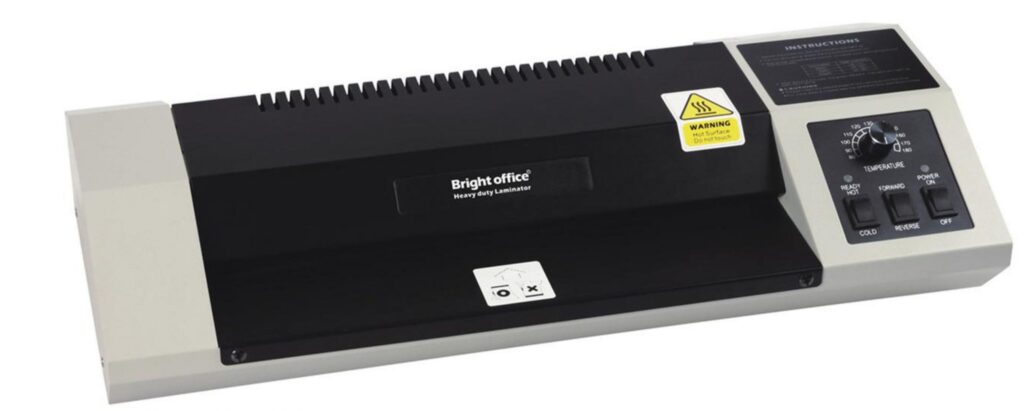 מכשיר למינציה A3 מתכת מבית BRIGHT OFFICE