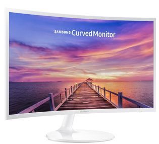 מסך מחשב לבן קעור ‏27 ‏אינץ' Samsung C27F391FH LED CURVED סמסונג