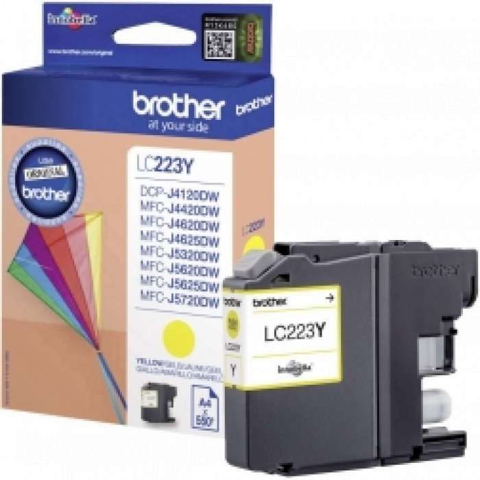 LC223Y צהוב Brother תואם