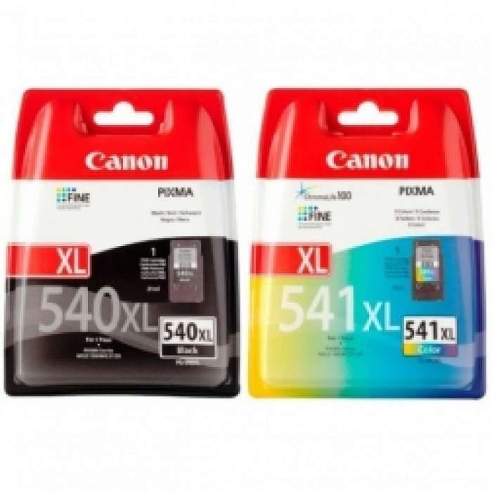 סט ראשי דיו שחור וצבעוני Canon וPG541 XL PG540L קנון מקורי