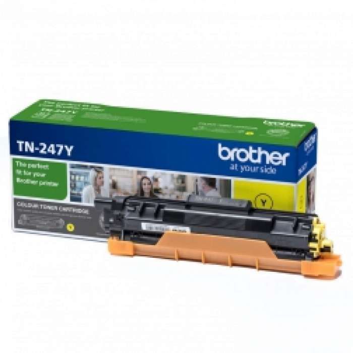טונר למדפסת צהוב מקורי BROTHER TN 247Y