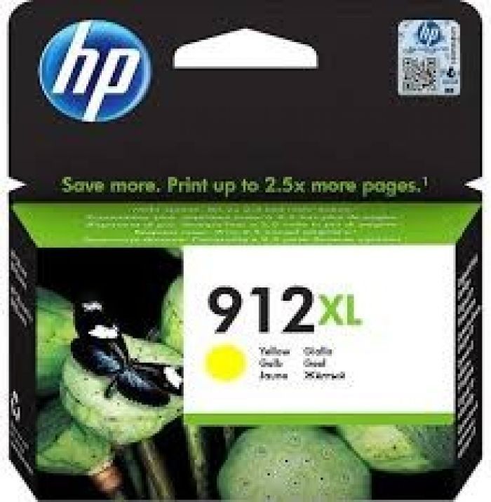 ראש דיו צהוב HP 912XL 3JA83AE
