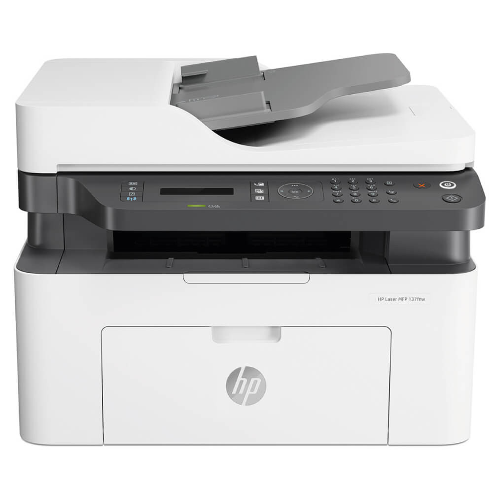 מדפסת לייזר משולבת HP Laser MFP 137fnw