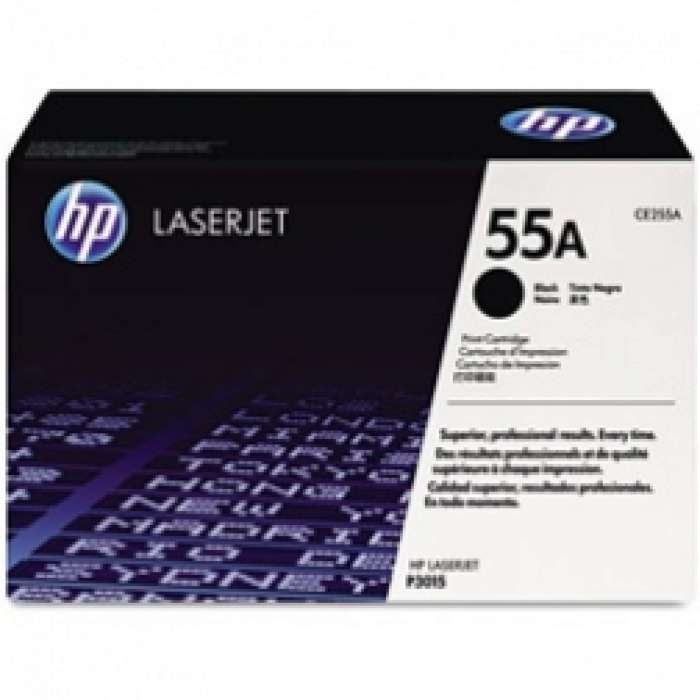 טונר שחור HP 55A CE255A מקורי