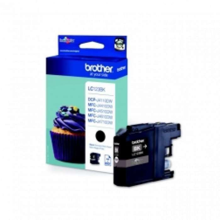 ראש דיו תואם ברדר שחור Brother LC-123BK