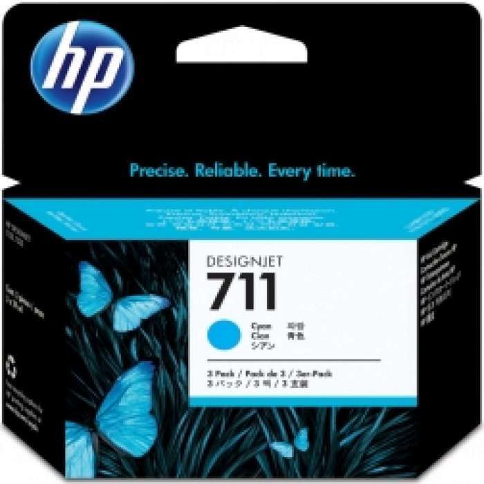ראש דיו כחול HP 711, 29 ML
